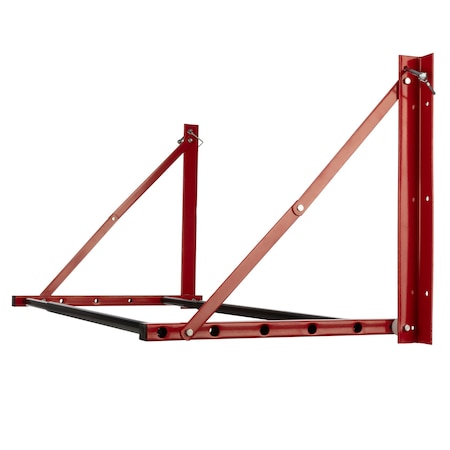 Stalwart Tire Rack - 32-50in Adjustable Wall-Mounted Tire Storage Rack with 300lb Capacity by 75-CAR2029